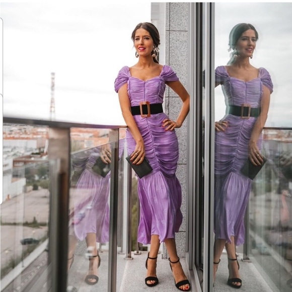 NWOT Zara Draped Dress - Picture 4 of 10